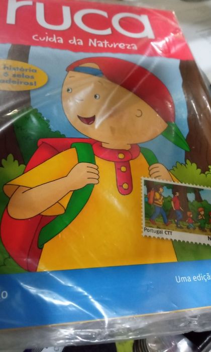 Conjunto de 3 livros Ruca com Selos CTT