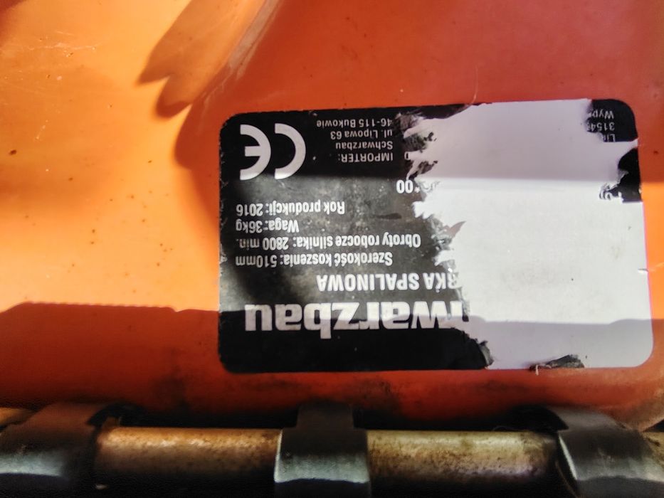 Sprzedam kosiarkę spalinową
