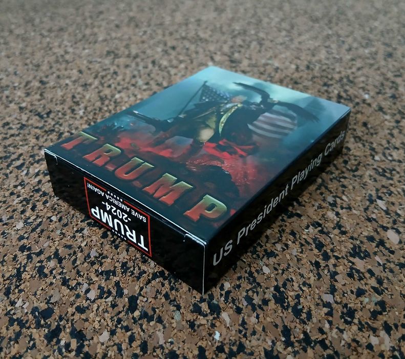 Cartas de jogo: Trump 2024 (US President Playing Cards)