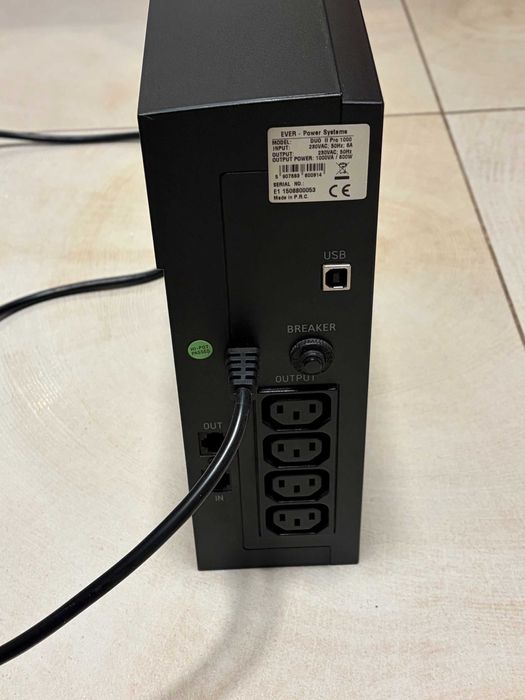EVER UPS DUO II Pro 1000 1000VA / 600W