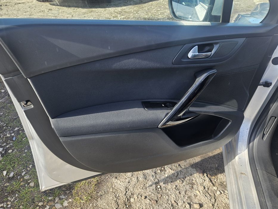 Fotele Kanapa Boczki Kpl. Półskóra Peugeot 508 I 10-14r