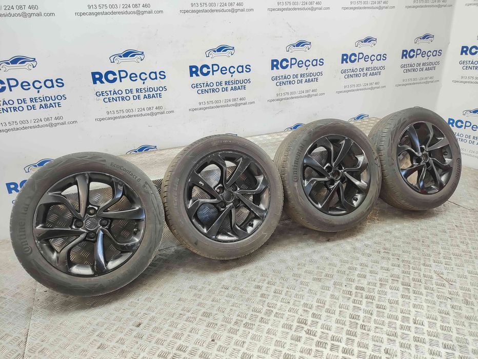 Conjunto de jantes 16 originais Opel Corsa E de 2014 a 2019 6,5J 4x100 ET40