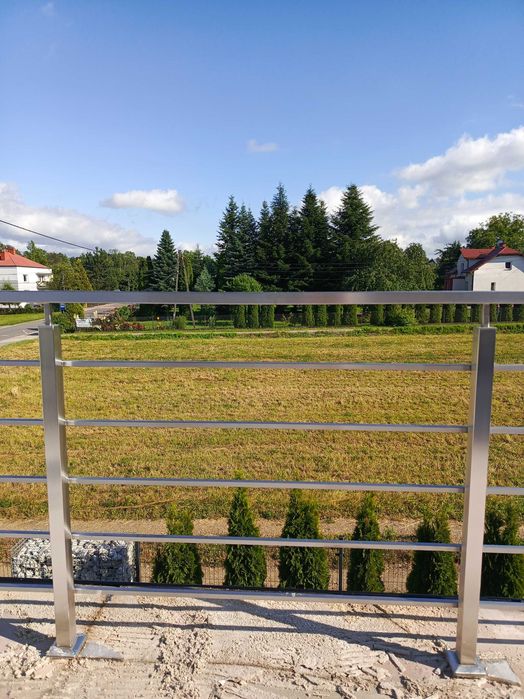 Balustrada / barierka ze stali nierdzewnej – 9,1 m