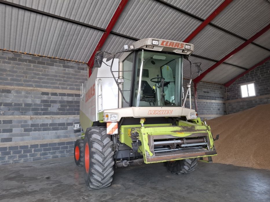Claas lexion 460 rok 2000 silnik ve mercedes heder c 750