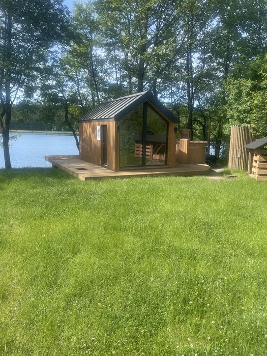 Domki na wyłączność, 16 osob, sauna, plaża,jacuzzi WAKCJE KASZUBY