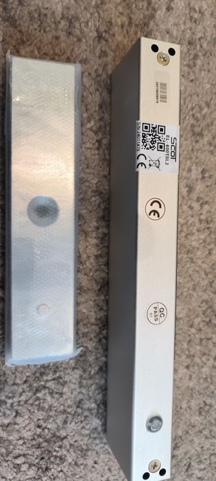 Zwora elektromagnetyczna 280kg EL600TSL2 i uchwyty