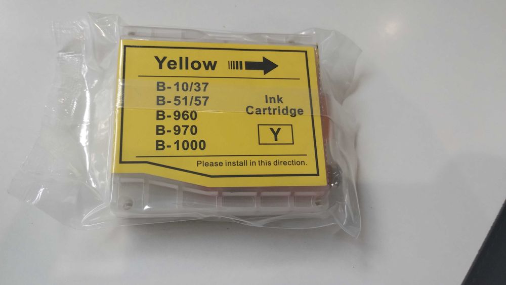 Tusz żółty b-20/37 b-51/57 b-960 b-970 b-1000 do brother dcp330c