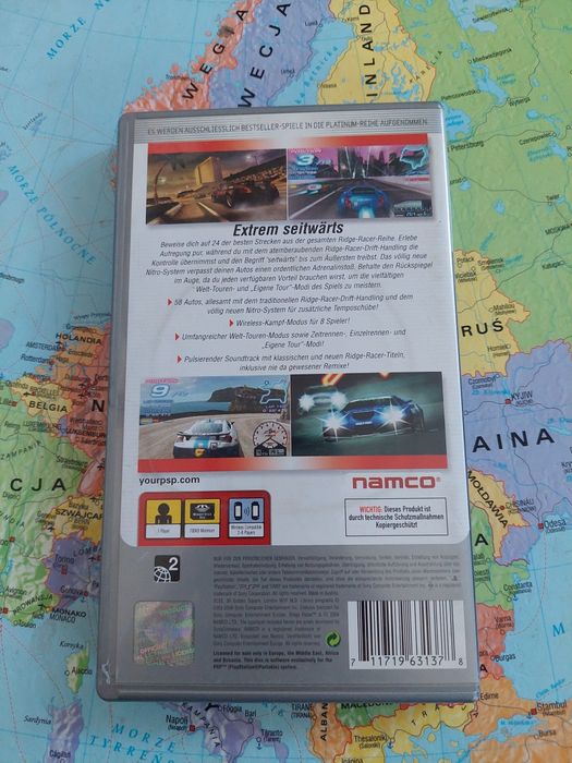 Gra sony psp ridge racer