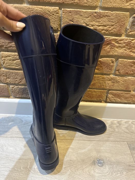 Kalosze Armani Jeans granatowe rozmiar 36