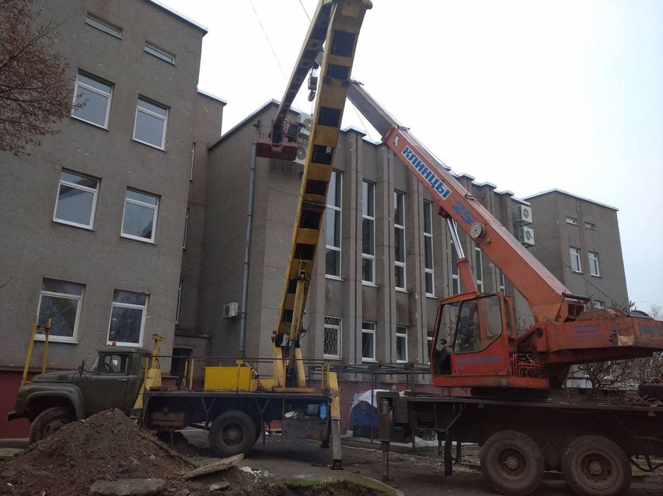 Аренда автовышки 22 метра автоподемник  автокрана  спецтехники