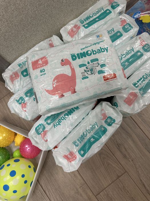 Продам підгузки розмір 4 Dino Baby,Dino3D soft,Ila Ultra Delicate Maxi