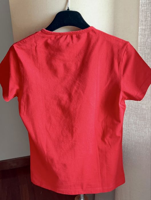 T shirt vermelha Versace Sport