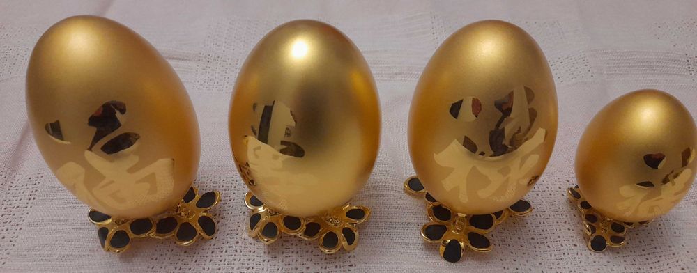 Позолочені яйця Risis, Сингапур - золото 24 карати