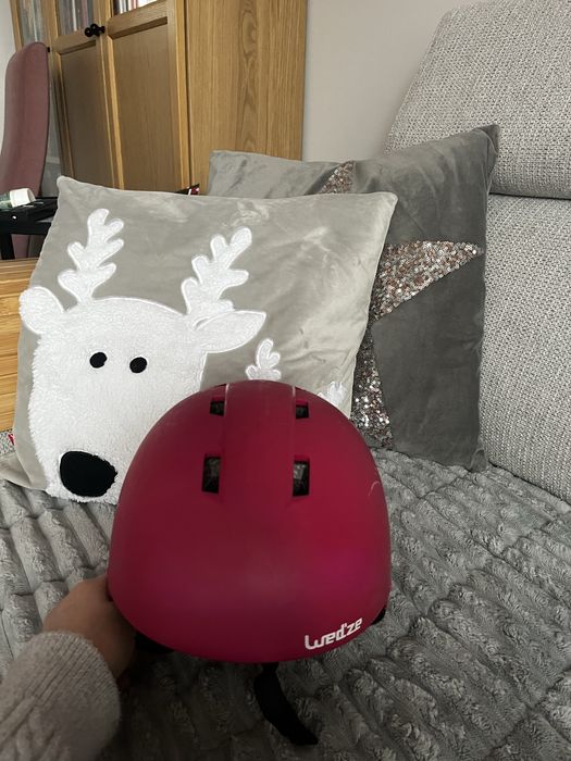 Kask narciarski Wedze różowy junior