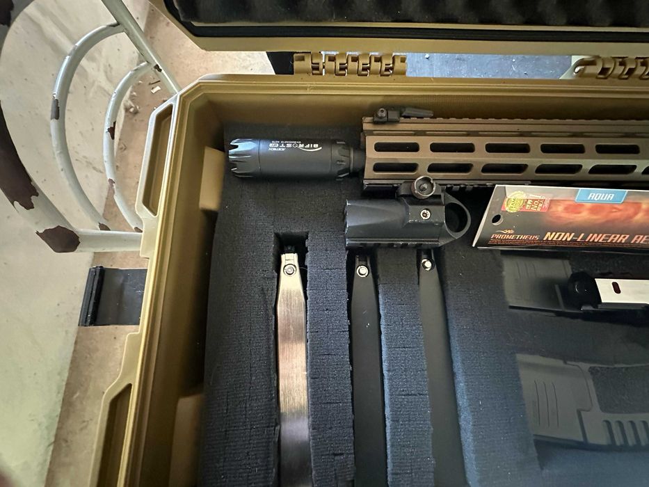 Airsoft M4 com HI-CAPA e Gear –Specna Arms SA-C22 CORE  GATE TITAN