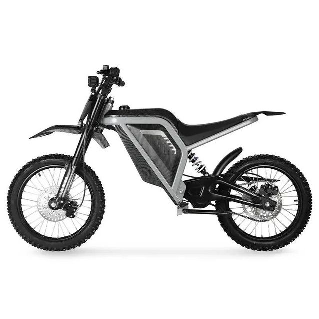 Електродіртбайк Corso «STORM» E-2500 Neo XR-34090 двигун 2500W, акумулятор 60V 27Ah літієвий, чорний, колеса 19/17"