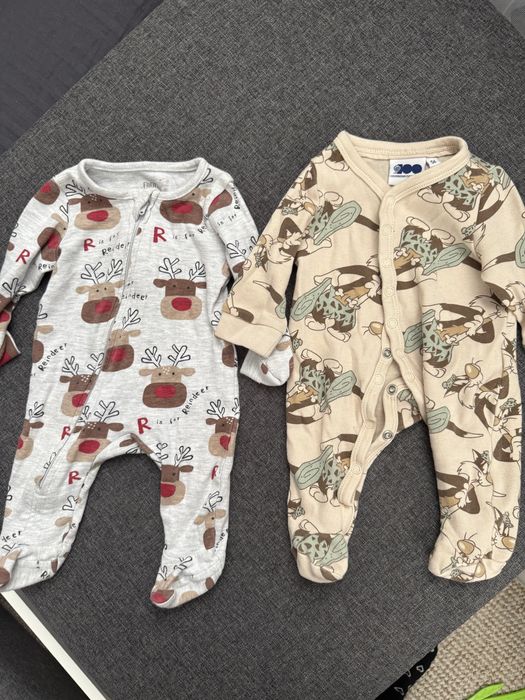 Пакет одягу комбінезони на новонародженого для двійні для поспішайок