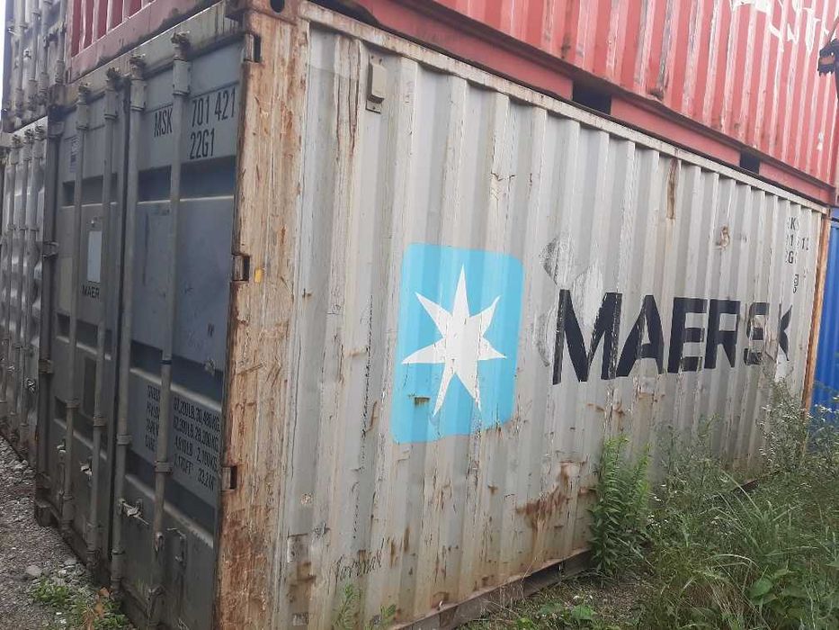 Kontener magazynowy morski używany 20 DC DV 6 m