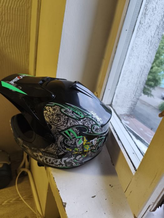 Kask na mini bike