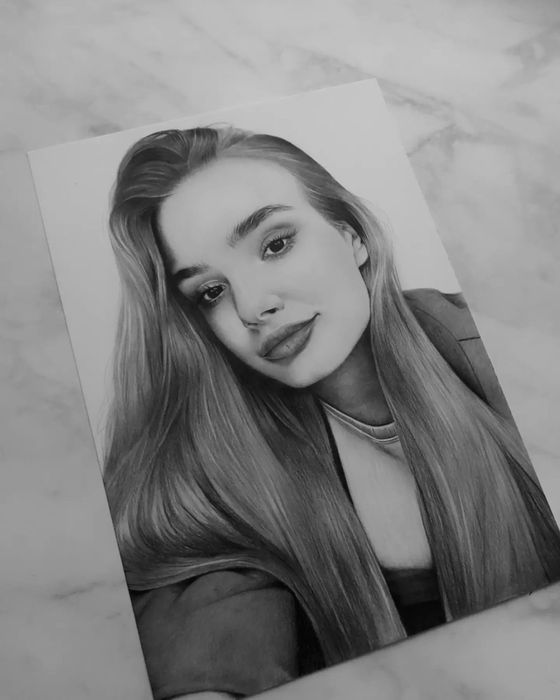 Портрет, портрет олівцем, портрет по фото, портрет карандашом