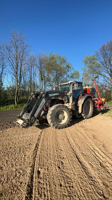 Siew kukurydzy punktowy