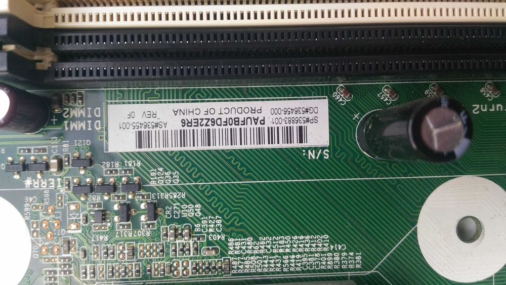 Материнська плата HP Compaq 8000 Elite CMT 536883-001 + процесор Core 2 Duo E8400 3.0GHz