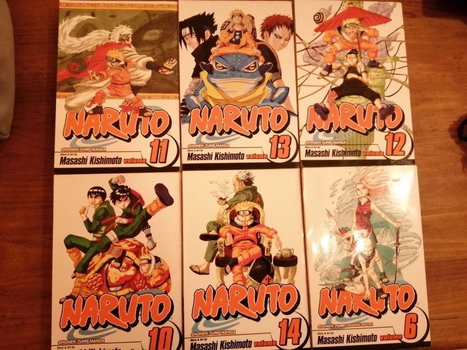 Naruto manga em inglês