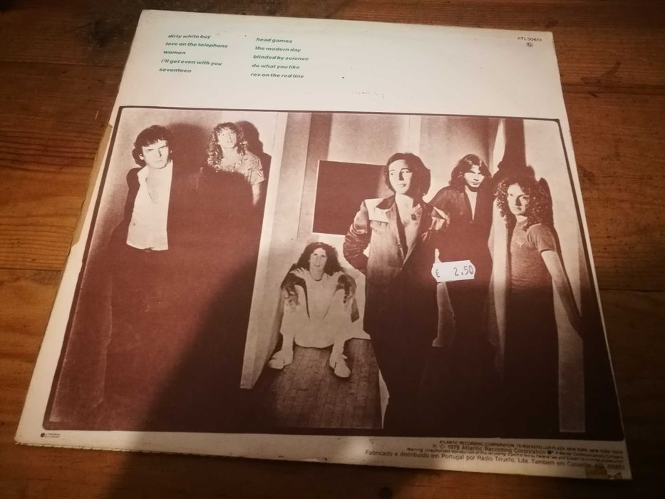 FOREIGNER   (Hard-Rock) - Head Games LP