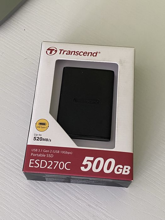 Внешний SSD Диск Transcend ESD270C 500 GB