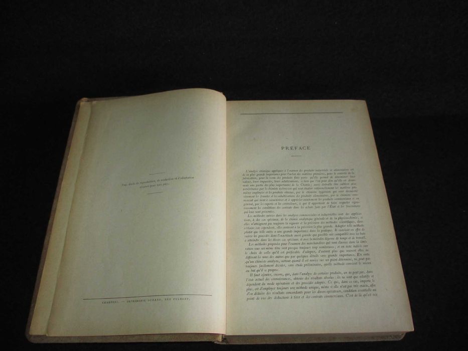 Livros Traité de Chimie Analytique Appliquée Vittorio Villavecchia