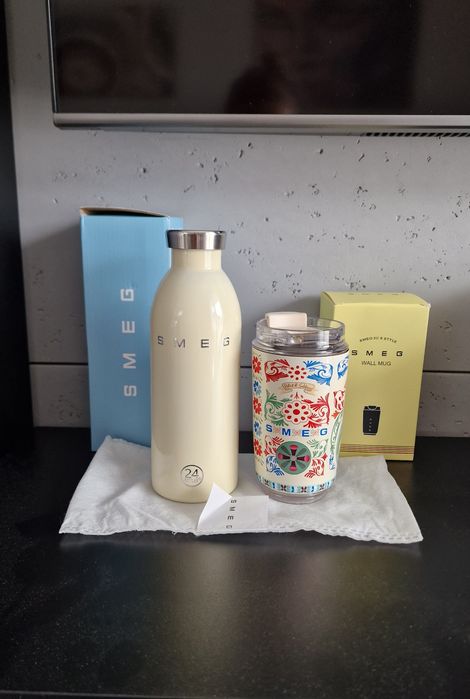 Smeg  Butelka+Kubek Termiczny