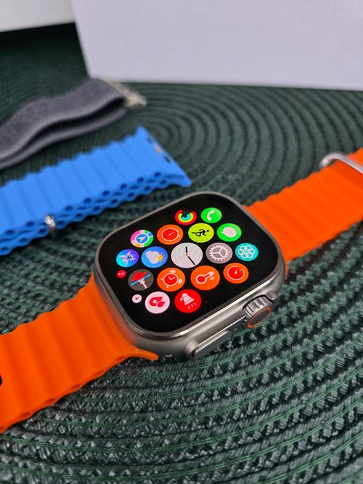 Smartwatch HK Ultra3 – AMOLED 2,12” • 2 paski • NOWY