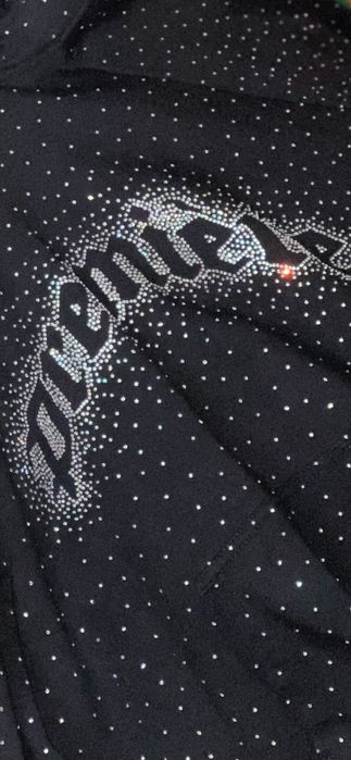 Bluza męska Premiere z kryształkami Swarovskiego.