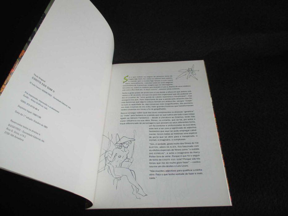 Livro Cogito Ego Sum II Luís Louro