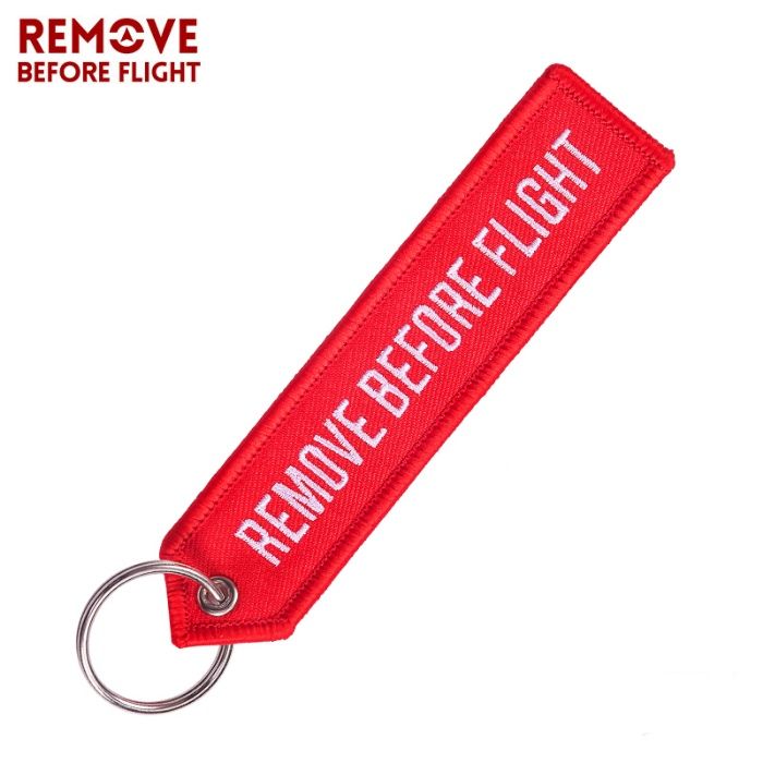 Porta Chaves - Remove Before Flight - ARTIGO NOVO
