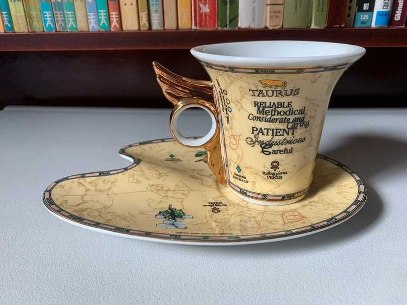 Caneca + Prato Horóscopo - Signo Touro