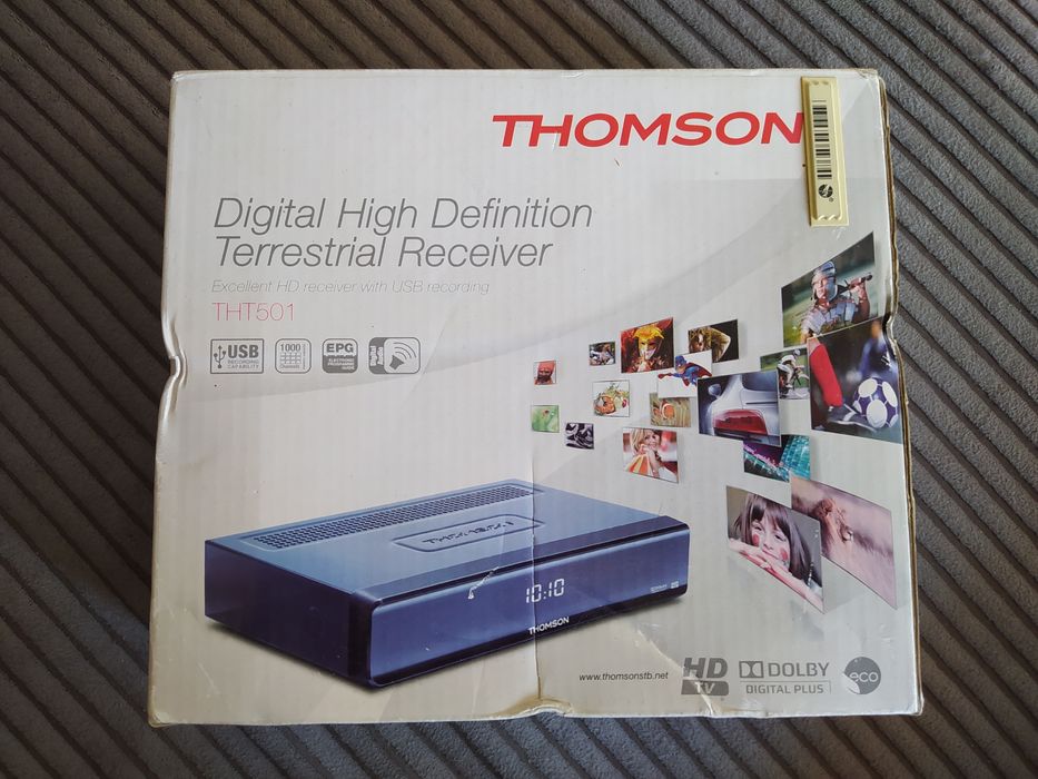 Sprzedam dekoder Thomson THT501 – DVB-T, HD, USB, Dolby Digital Plus
