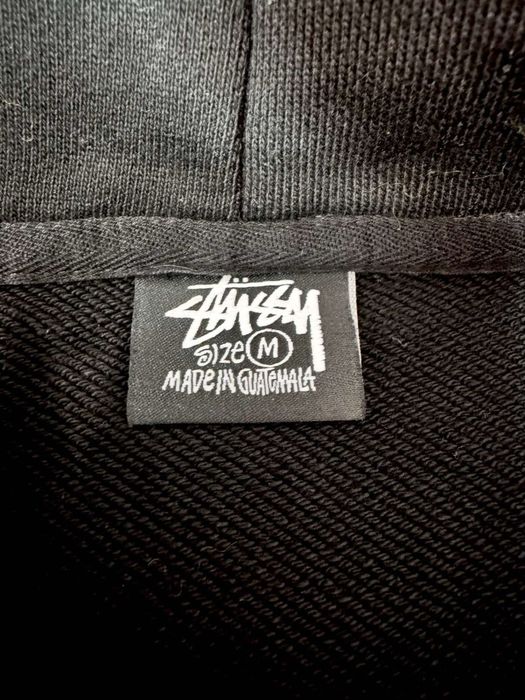 Худі Stüssy Liquid Chrome Logo Hoodie Black Оригінал