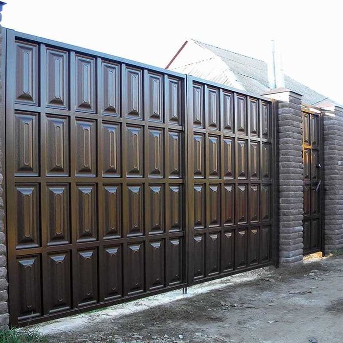 Ворота раздвижные с установкой/Ворота распашные/Розпашні/Розсувні