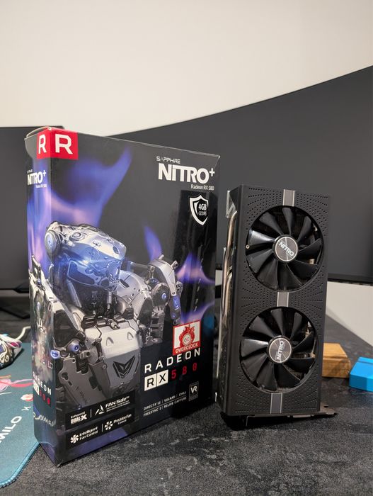 RX 580 Sapphire Nitro+ Pulse 4gb відеокарта: 1 950 грн. - Комплектуючі ...