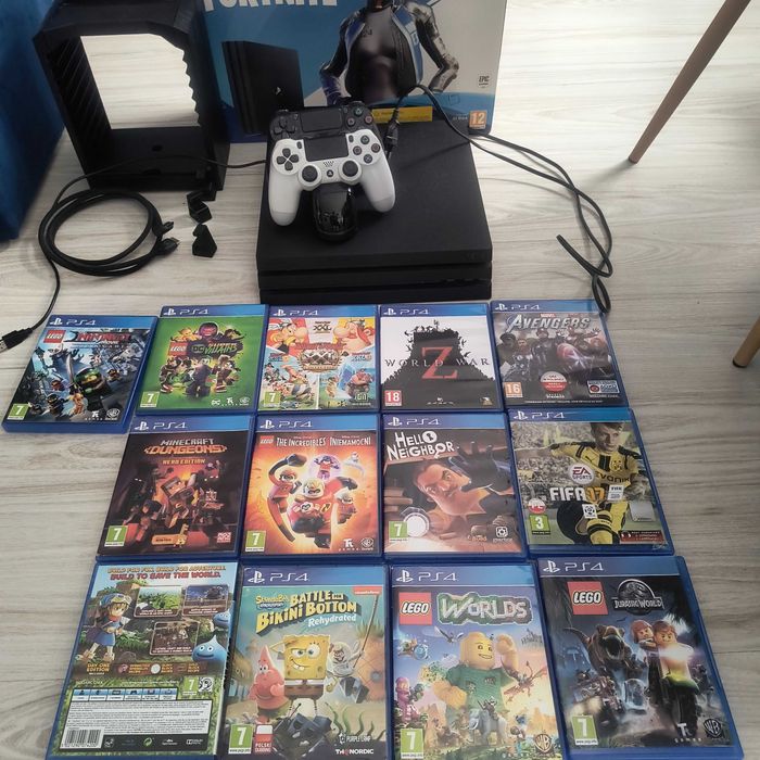 PS 4 Pro с дисками