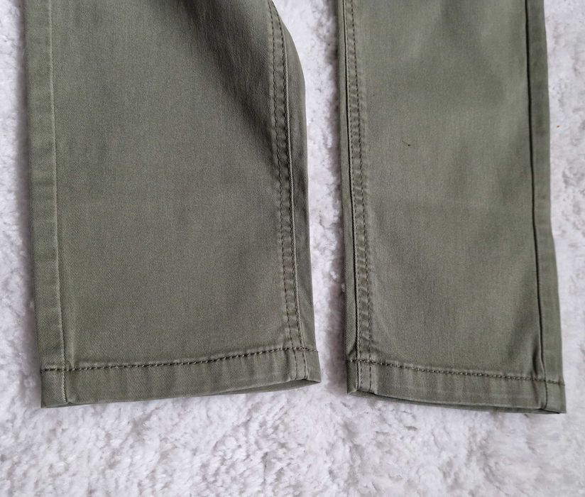 Spodnie damskie jeansowe cargo khaki CUBUS  r. S