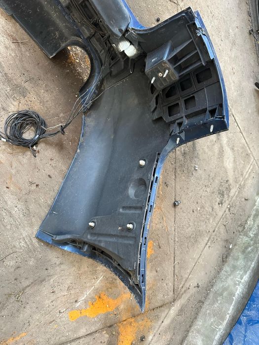 Parachoques audi a4 b7 sline traseiro escape duplo