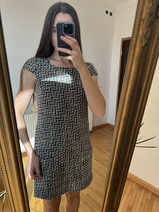Плаття Твідове зара united colors of Benetton  базове S