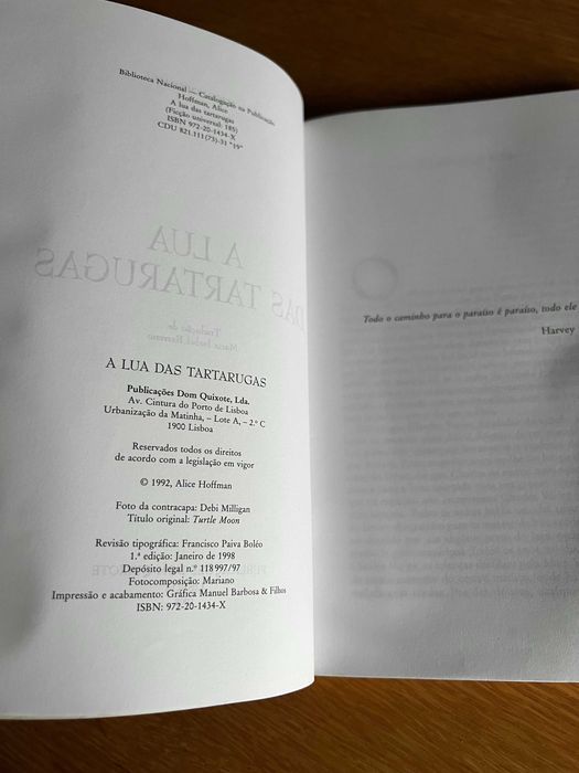 A Lua das Tartarugas    ALICE HOFFMAN