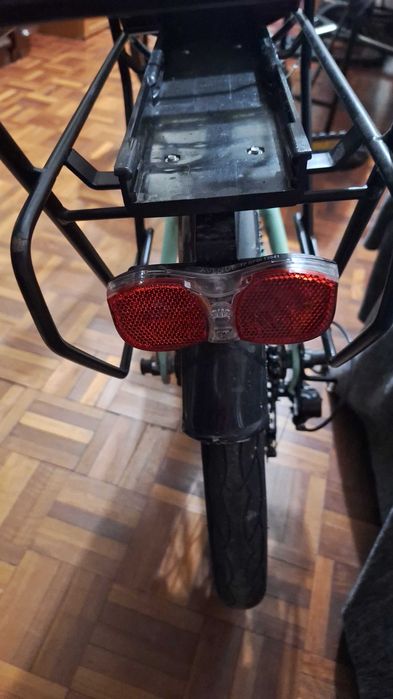 Bicicleta elétrica dobravél