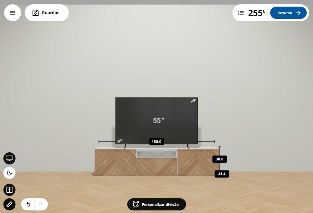Móvel TV Besta IKEA