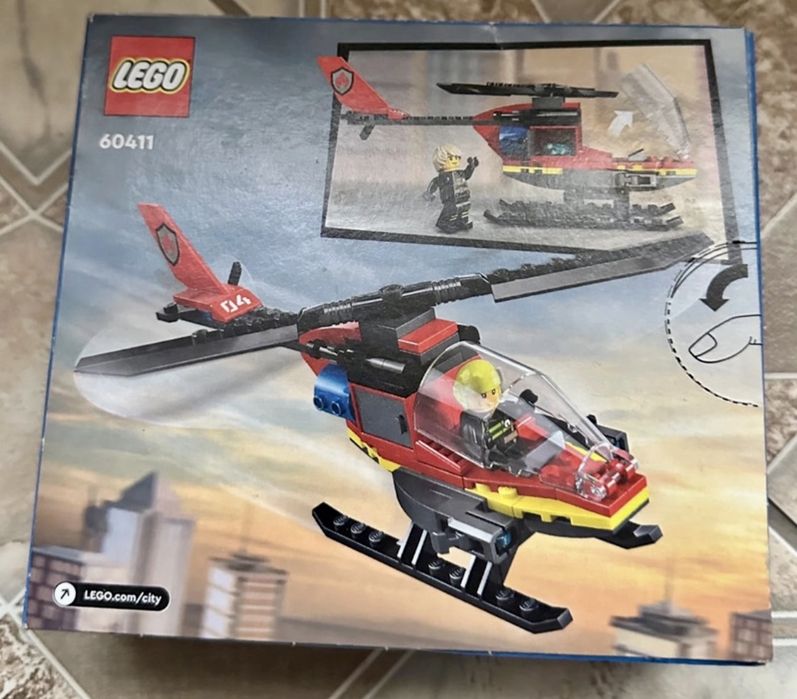 Helikopter strażacki Lego City