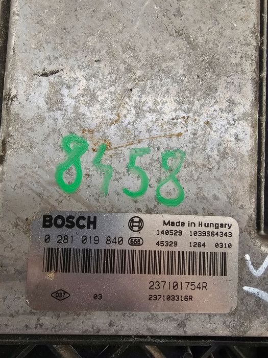 trafic ii 2.0 dci m9r630 vivaro a primastar sterownik komputer 237101754r