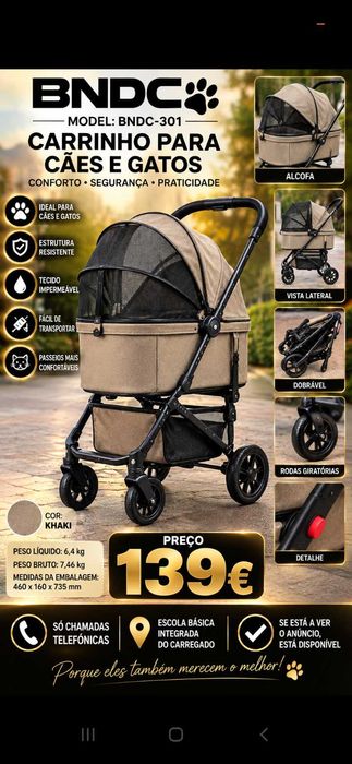 Carrinho Animais 139€. Oportunidades